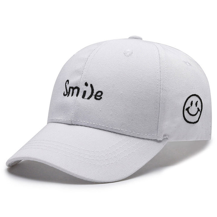 Women's Embroidered Smile Cap Kalsten