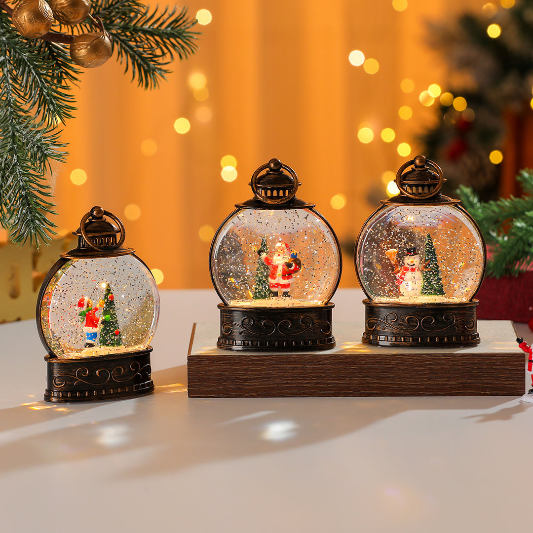 Decorative Snow Globe Lantern Kalsten
