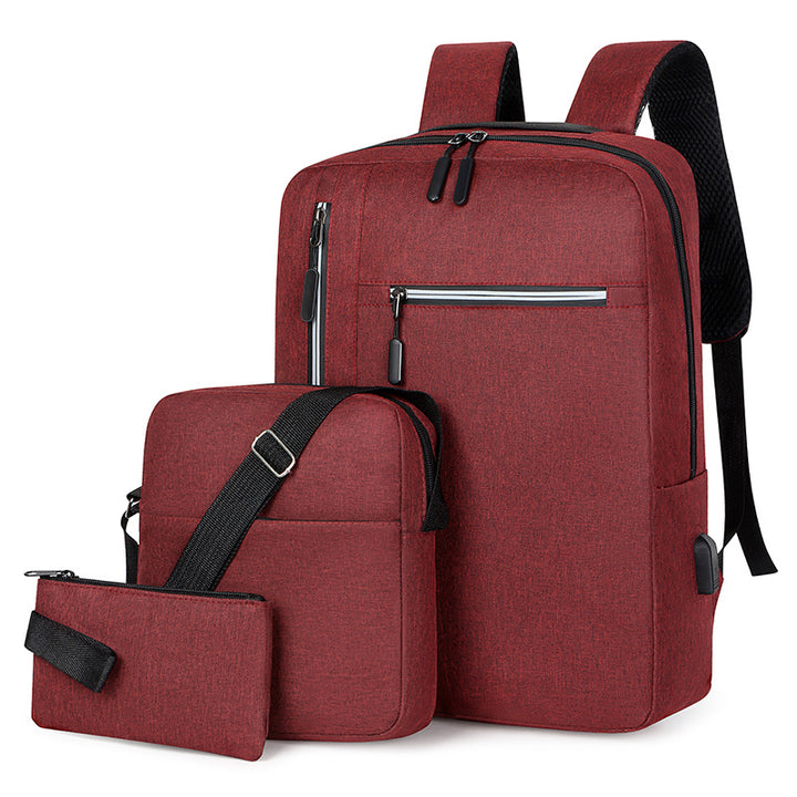 Versatile Multi-Compartment Backpack Set Kalsten