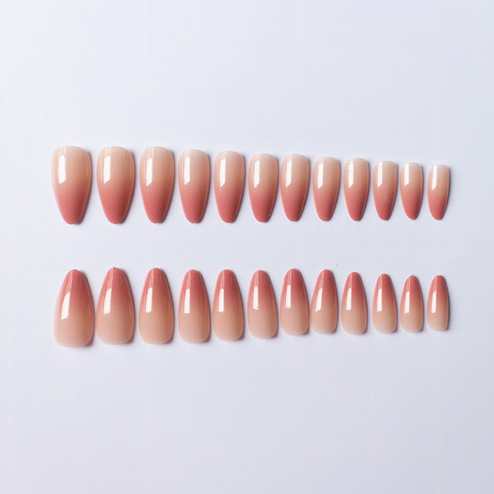 Elegant Stiletto Gel Nail Art Set