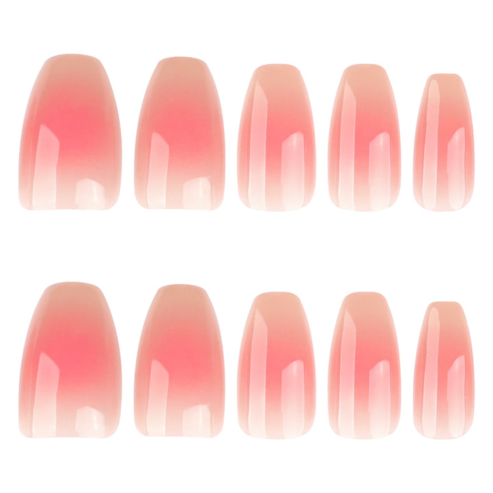 Stylish nail extensions with elegant ombre design Kalsten