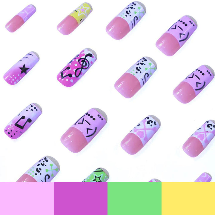 Playful Nail Art Extensions Kalsten