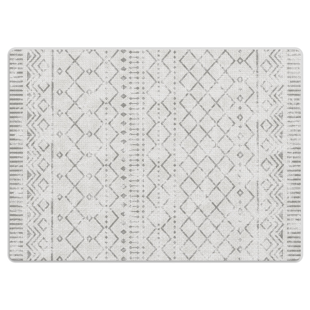 Geometric Pattern Indoor Outdoor Area Mat Kalsten