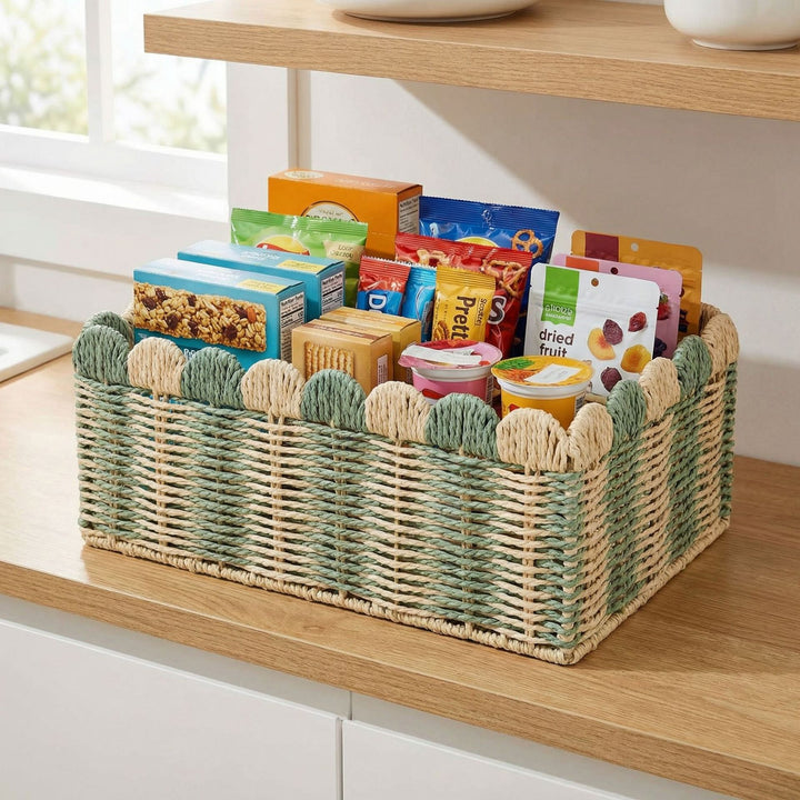 Storage basket in classic design Kalsten