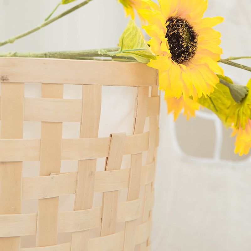 Woven Storage Basket for Books and Home Decor Kalsten