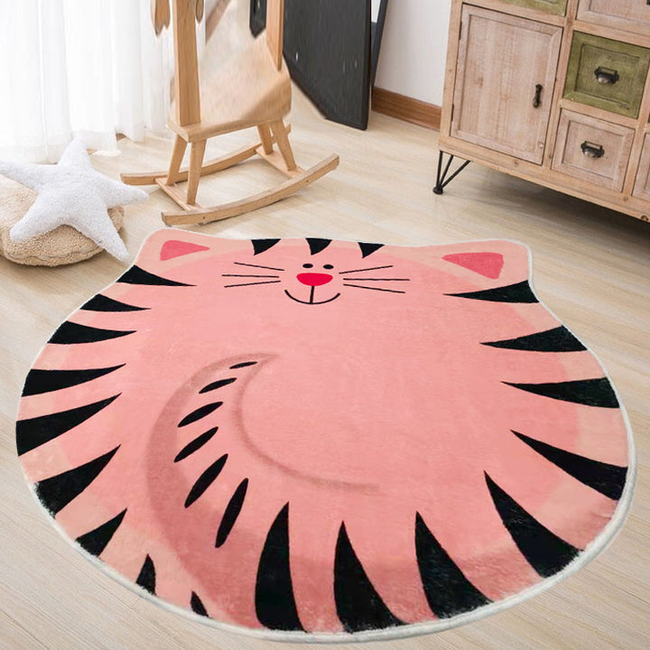 Playful Cartoon-Themed Area Rug