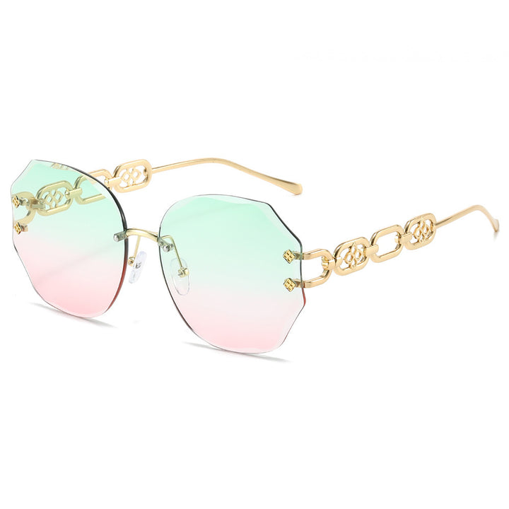 Elegant Oversized Octagonal Sunglasses Kalsten