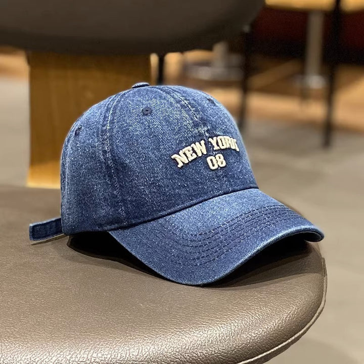 Women's Vintage Denim Baseball Cap Kalsten
