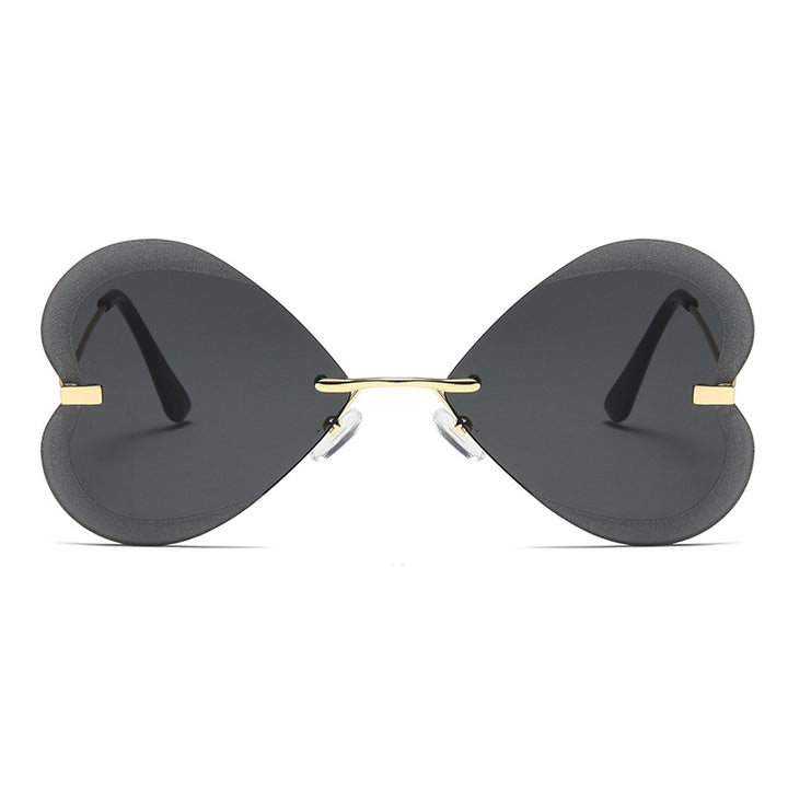 Women's Heart-Shaped Sunglasses in Trendy Design Kalsten