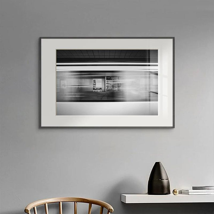 Framed Contemporary Interior Photography Art