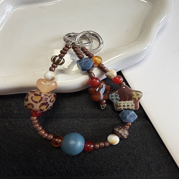 Decorative Beaded Keychain Kalsten 1790134471