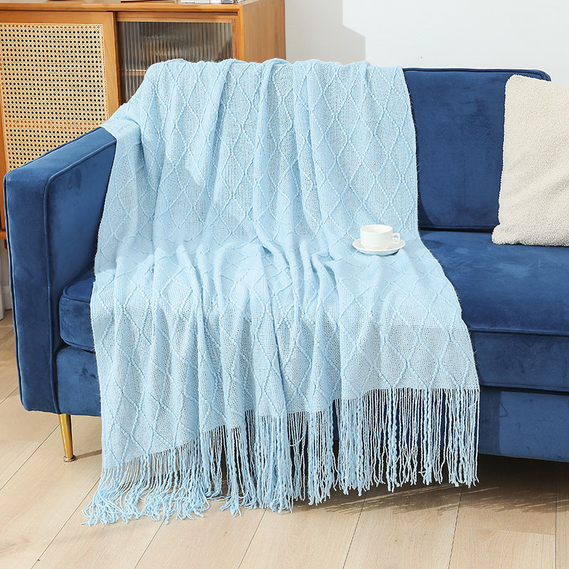 Ladies cozy knit blanket Kalsten