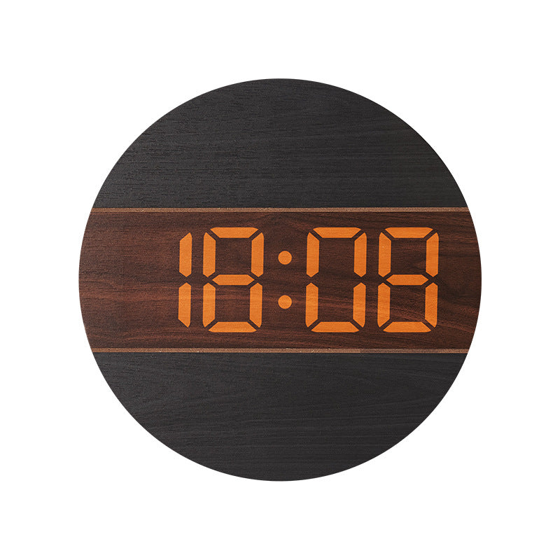 Creative digital watch in a modern wood design Kalsten