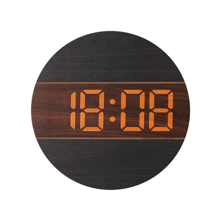 Creative digital watch in a modern wood design Kalsten