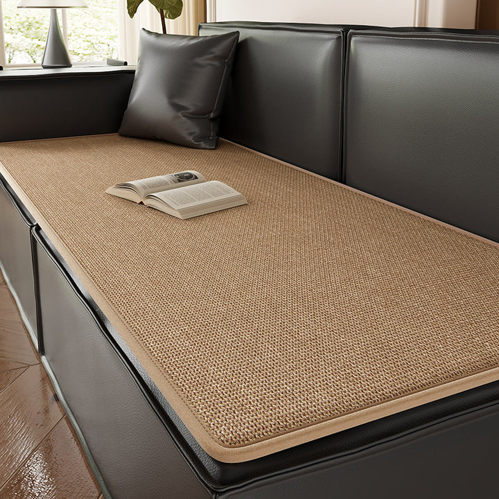 Woven Fabric Sofa Protector Mat Kalsten