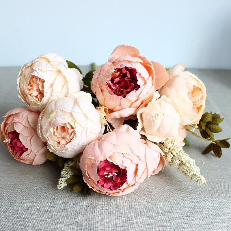 Luxurious Faux Peony Bouquet