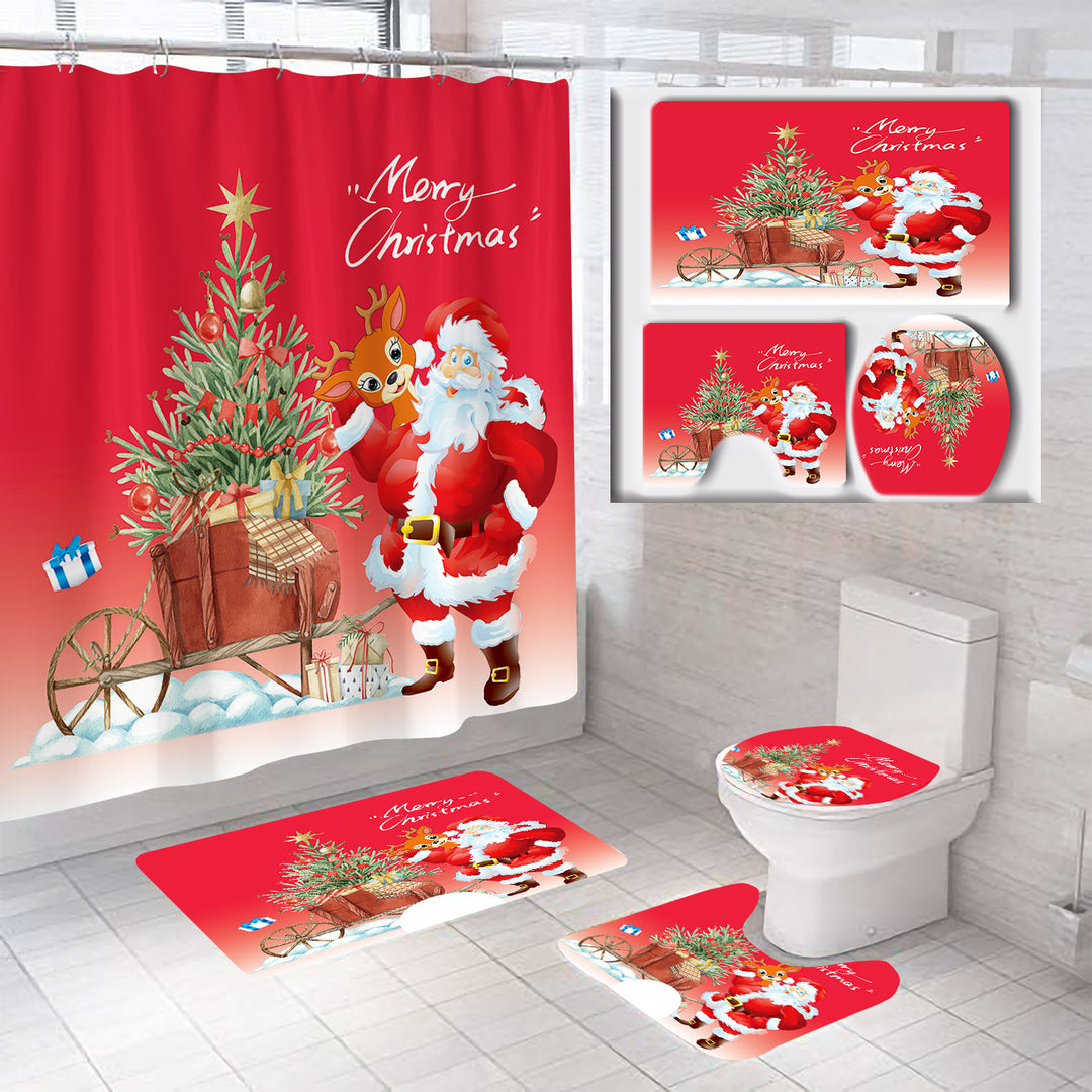 Festive Christmas Bathroom Set Kalsten