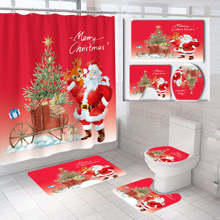 Festive Christmas Bathroom Set Kalsten