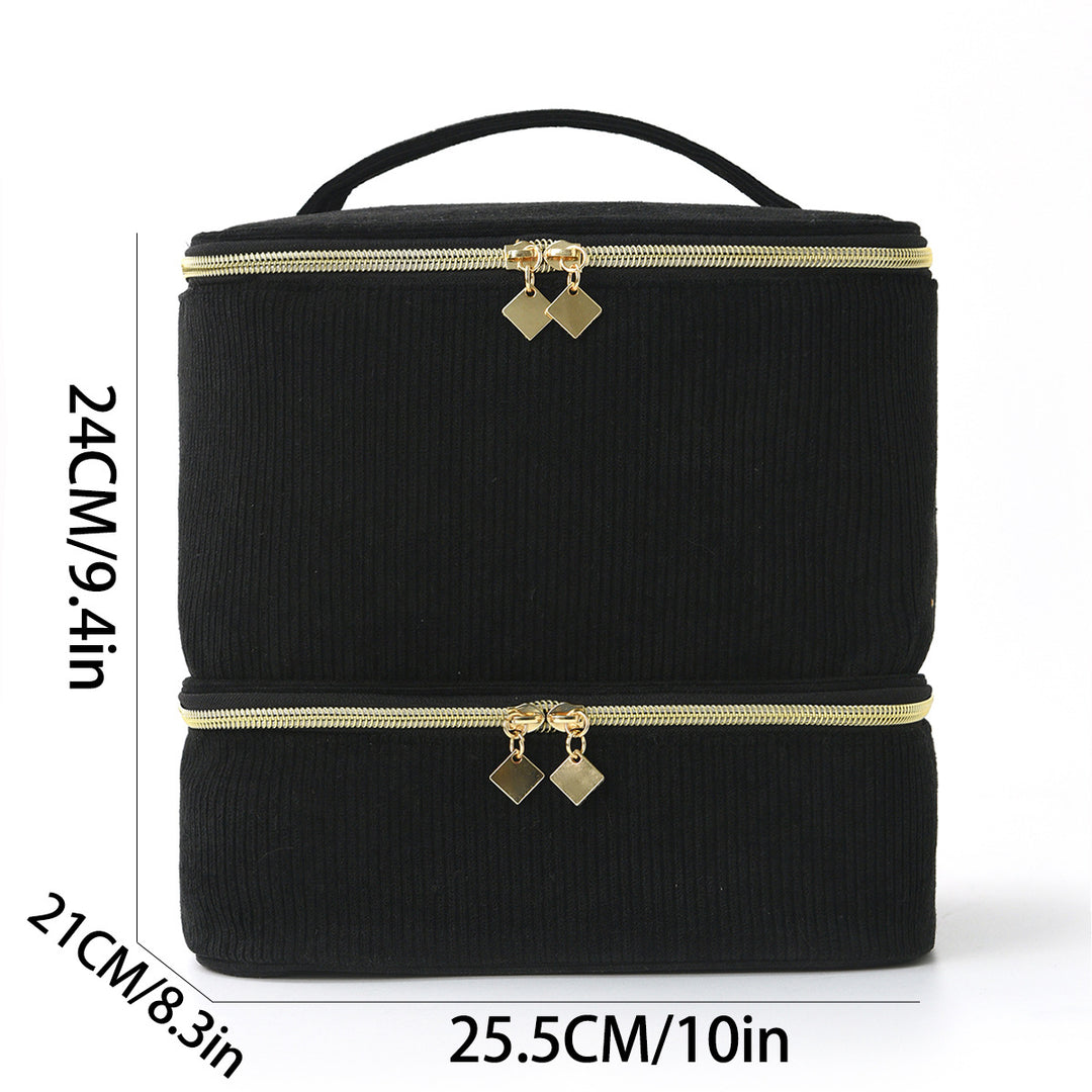 Cosmetic organizer with intelligent compartment system Kalsten