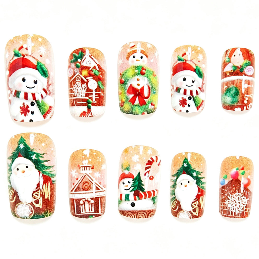 Holiday-Themed Nail Art Set Kalsten