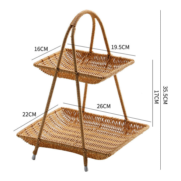 Handcrafted Wicker Storage Basket Kalsten