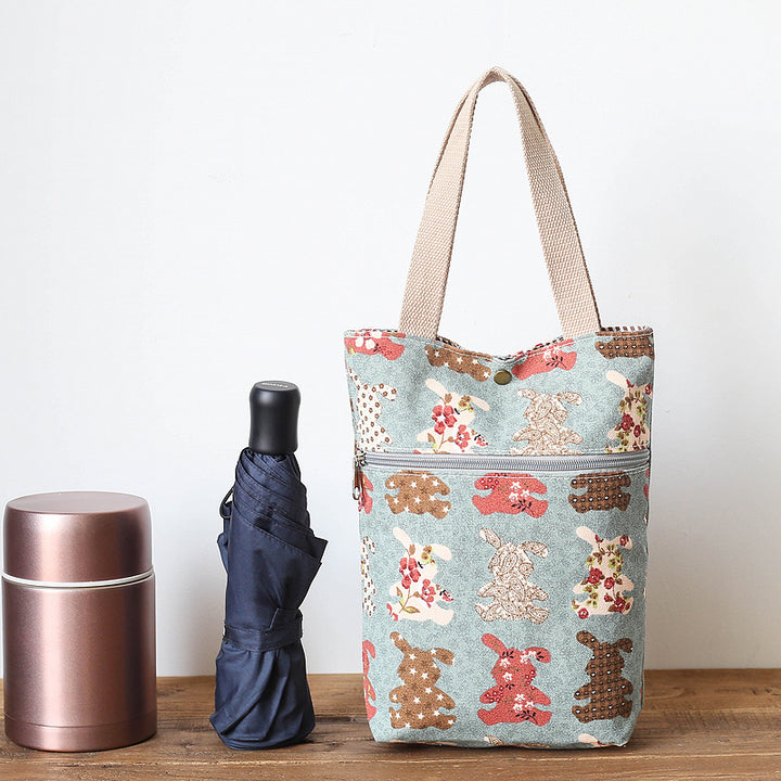Stylish Cat-Themed Tote Bag Kalsten