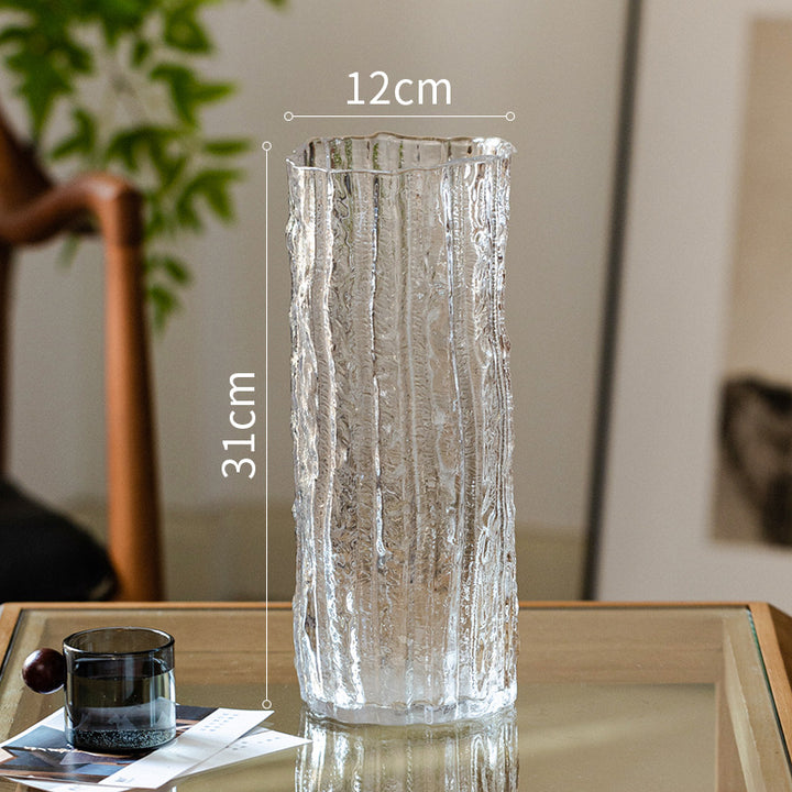 Artful Glass Vase in Modern Design Kalsten