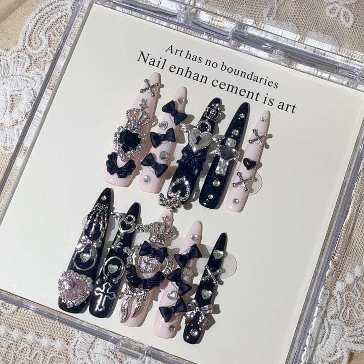 Rock-Inspired Decorative Nail Art Set
