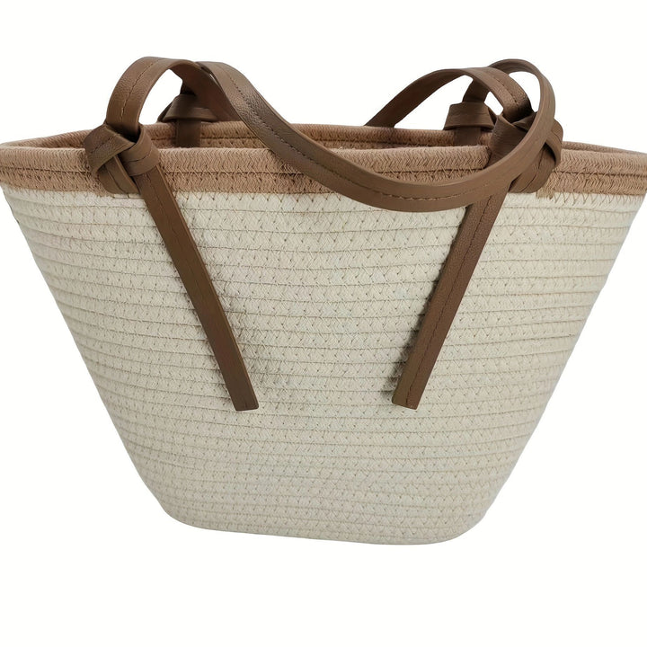 Beach bag with braided structure Kalsten