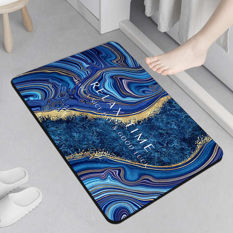 Relaxation-Themed Comfort Bath Mat Kalsten