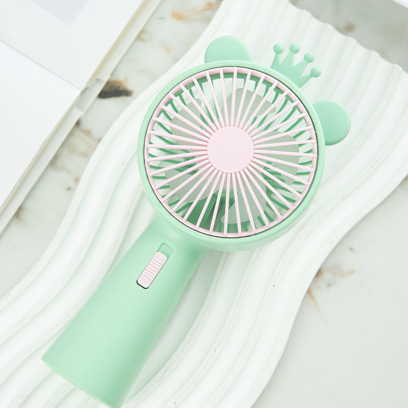 Portable Deer-Themed Handheld Cooling Fan Kalsten