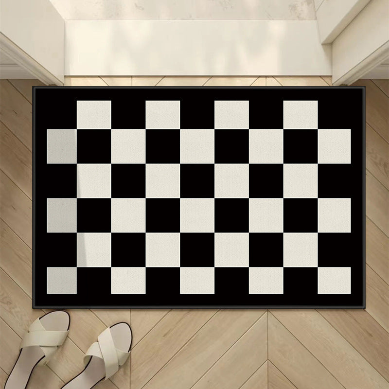 Geometric Patterned Entrance Mat