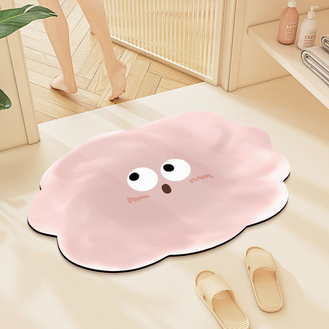 Playful Cloud-Shaped Bath Mat Kalsten