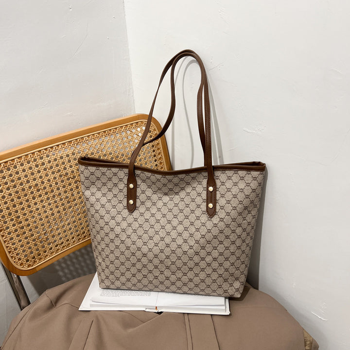 Monogrammed Tote Handbag