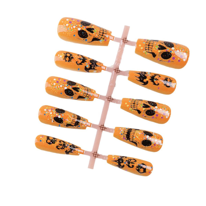 Halloween-Themed Glitter Nail Art Set Kalsten