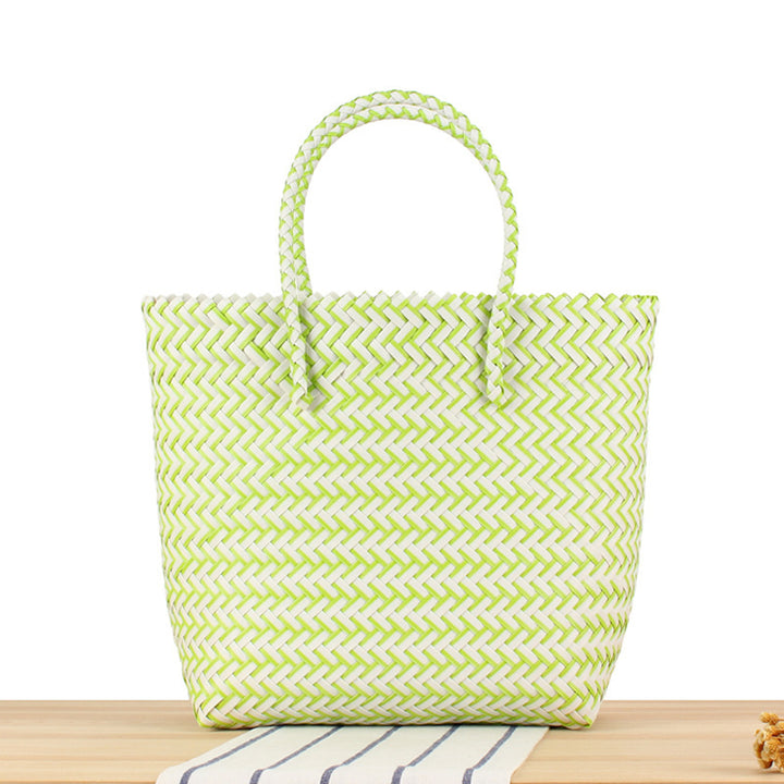 Braided Tote Bag with Sturdy Carry Handles Kalsten