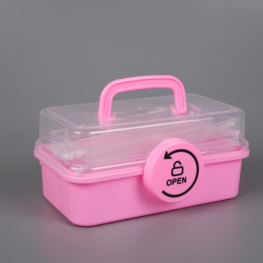 Portable Multi-Section Craft Storage Box Kalsten