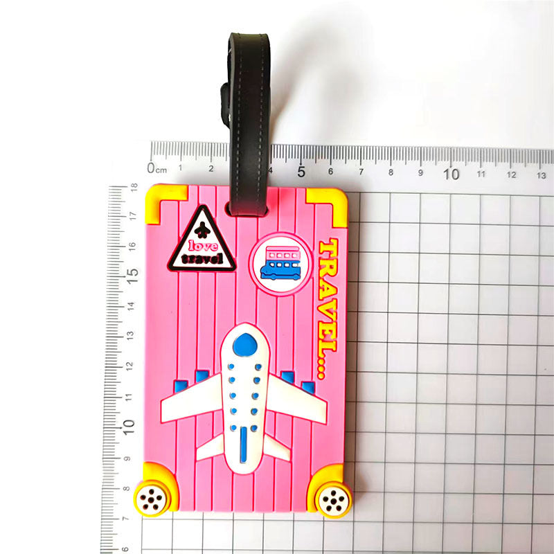 Unisex Travel-Themed Luggage Identifier Kalsten