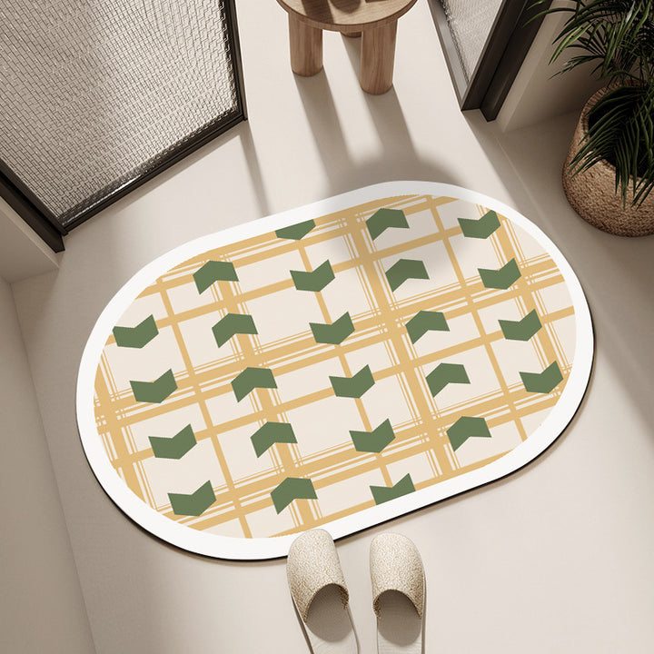 Geometric Patterned Area Rug Kalsten
