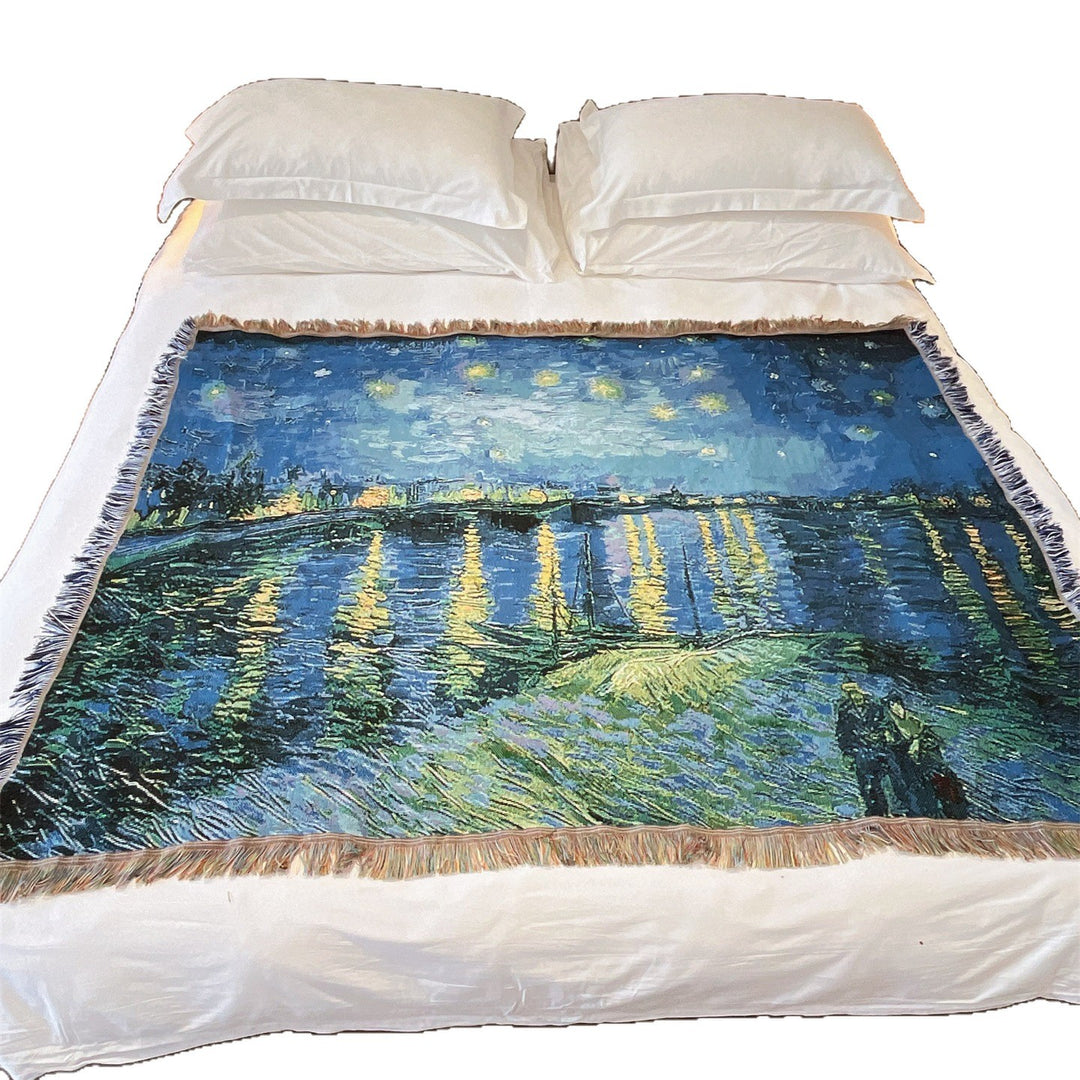 Vintage Tapestry Throw Blanket