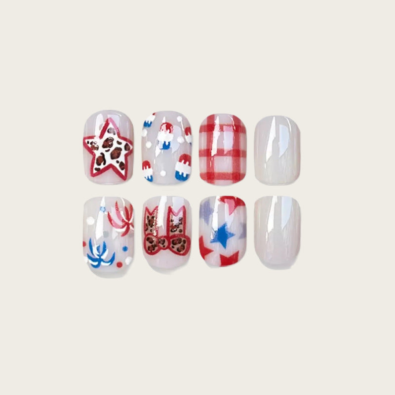 Creative Art Nails with Festive Designs Kalsten