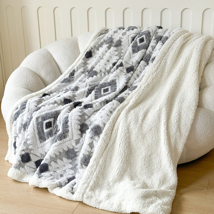 Decorative Fleece Throw Blanket