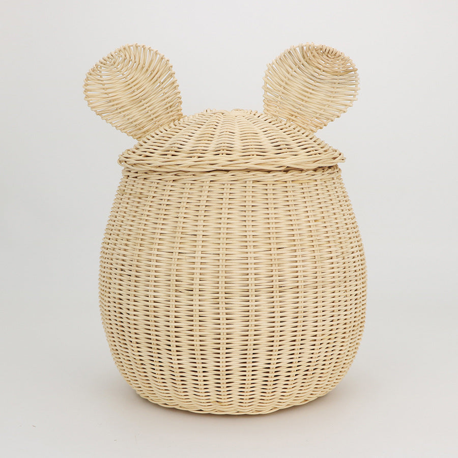 Playful Woven Storage Container Kalsten