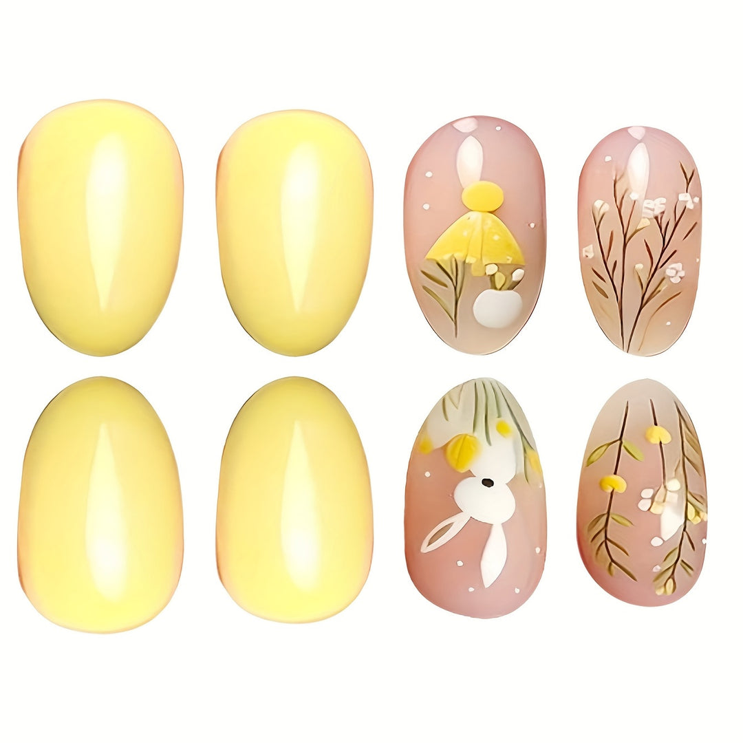 Seasonal Themed Press-On Nail Art Kalsten