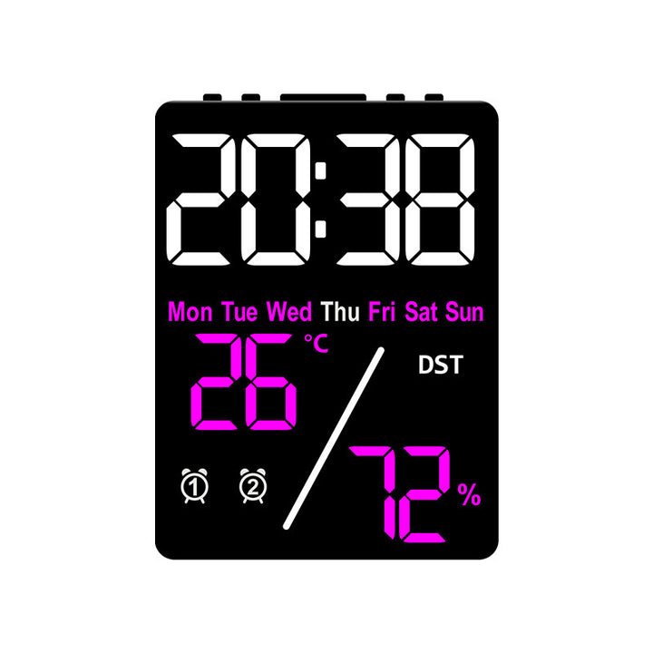Digital Alarm Clock with Hygrometer and Temperature Display Kalsten
