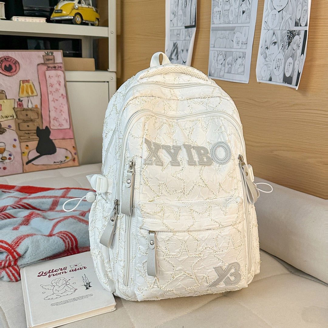 Trendy Star Print Backpack Kalsten