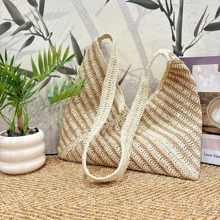 Handbag with Modern V-Design Kalsten