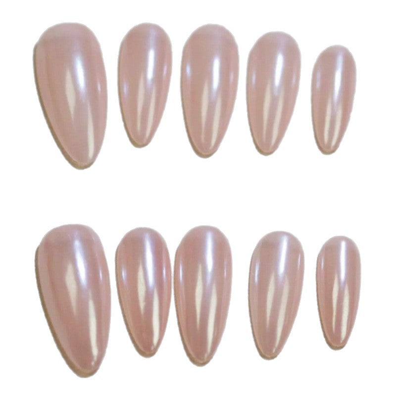 Glossy Pointed Press-On Nail Tips Kalsten