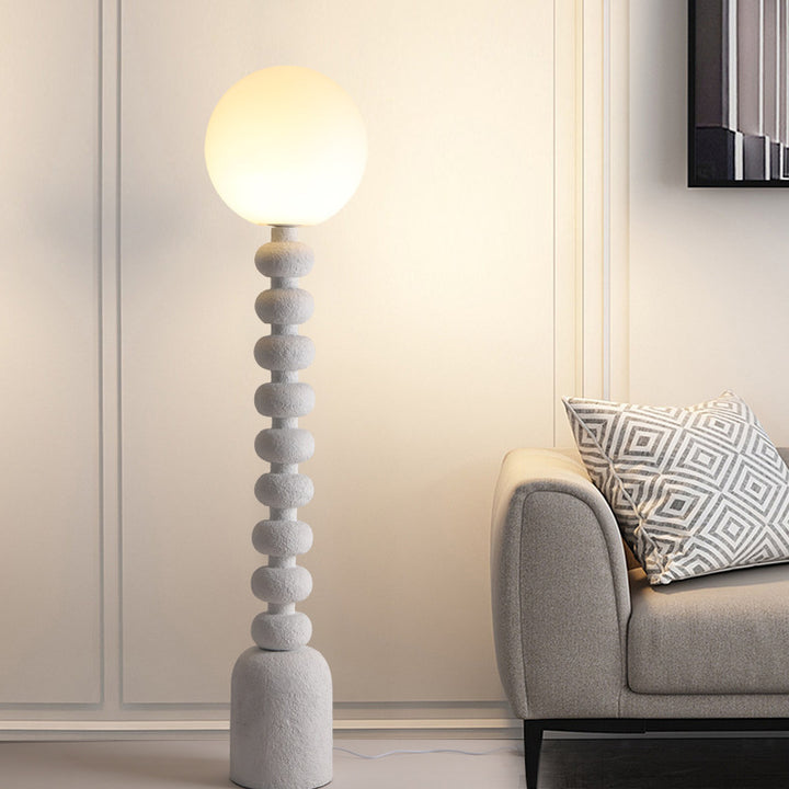 Modern Decorative Floor Lamp with Sculptural Design