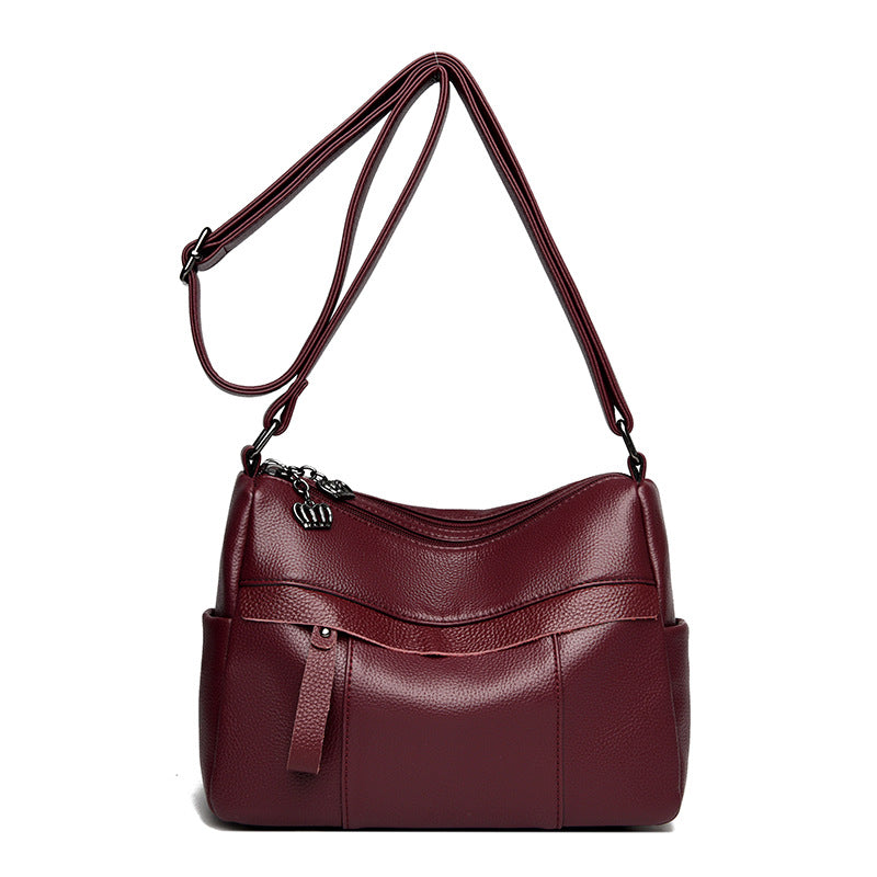 Elegant Multi-Pocket Shoulder Bag Kalsten